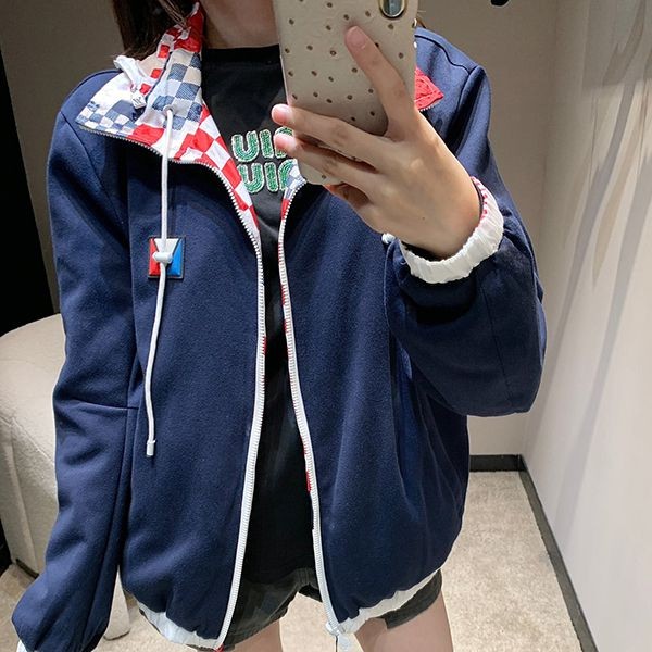 カッコイイ☆ルイヴィトン☆リバーシブル ウインドブレーカー 偽物 1AFVN0